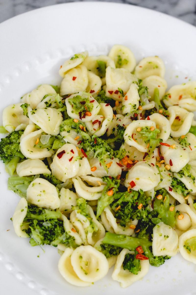 Garlicky Broccoli Orecchiette