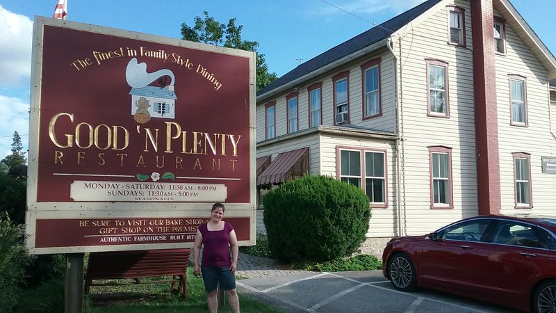 Apple Butter With Fresh Bread — Good 'N Plenty Restaurant — Smoketown, PA