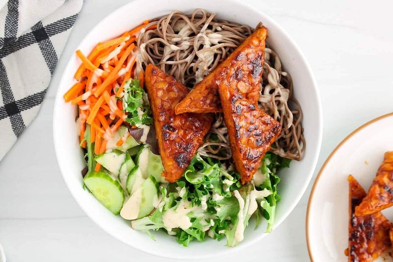 Seared Tempeh Buddha Bowl