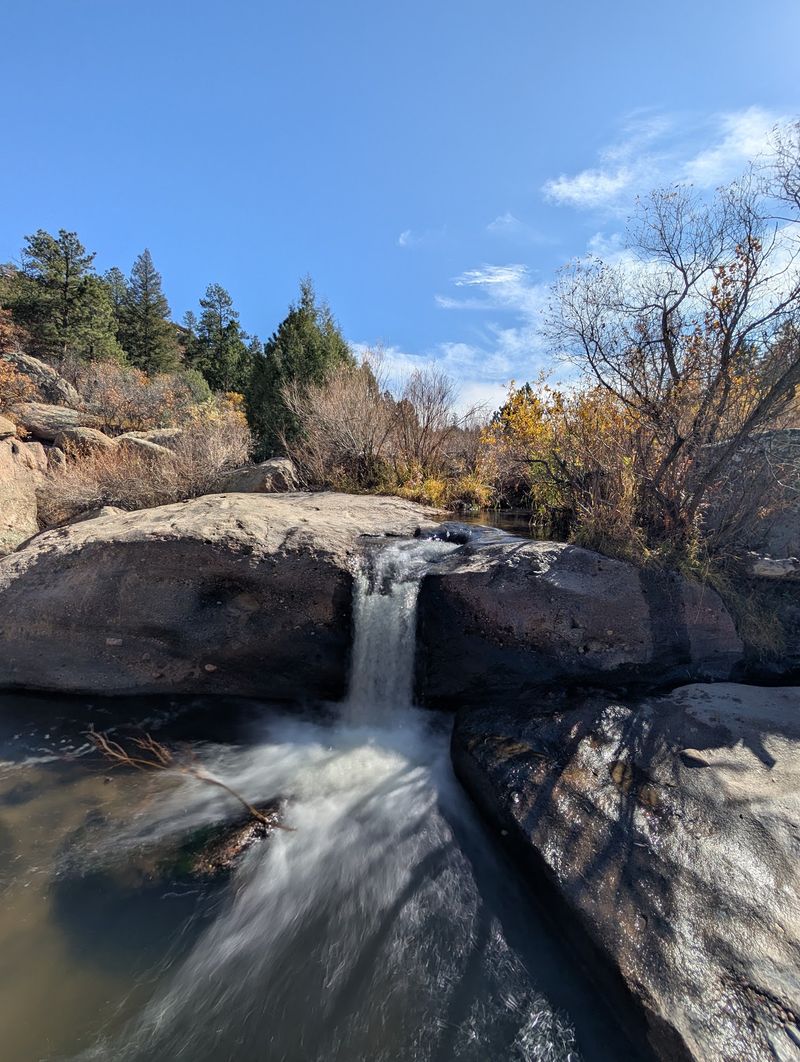 Twenty Feet Of Waterfall Feels Huge When It Shows Up In A Canyon