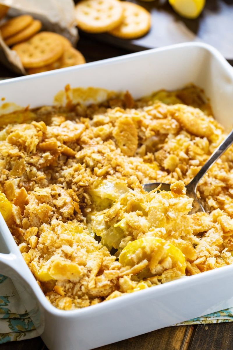 Southern Squash Casserole Sunshine