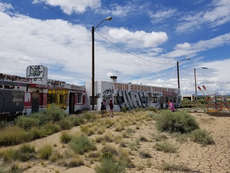 Twin Arrows Trading Post Ruins - Historic Route 66