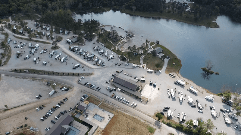 Twin Eagle Campground, near Lake George
