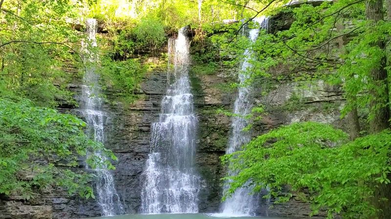 Twin Falls And Triple Falls, Jasper