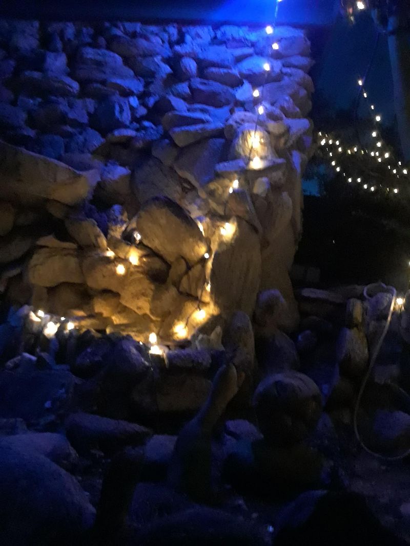 Twinkling Fairy Lights After Dark
