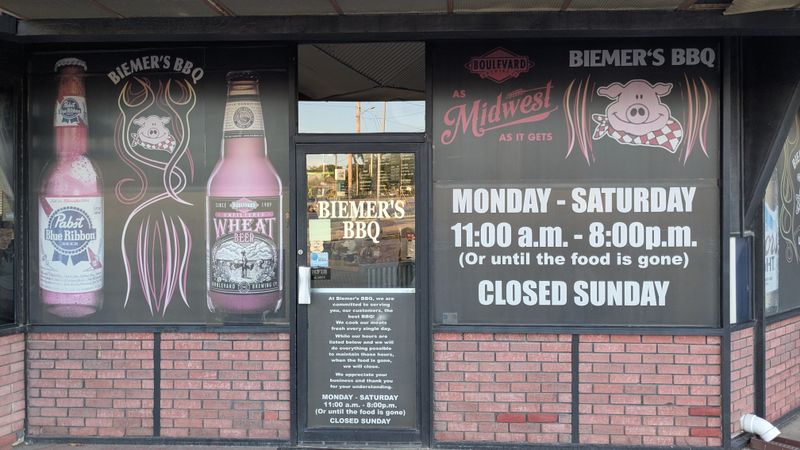 Biemer's BBQ – Lawrence, Kansas