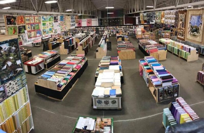Two Floors Of Fabric To Explore