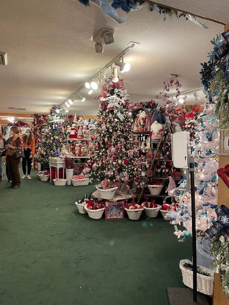 Two Floors Of Holiday Overload, Organized Beautifully Two Floors Of Holiday Overload, Organized Beautifully