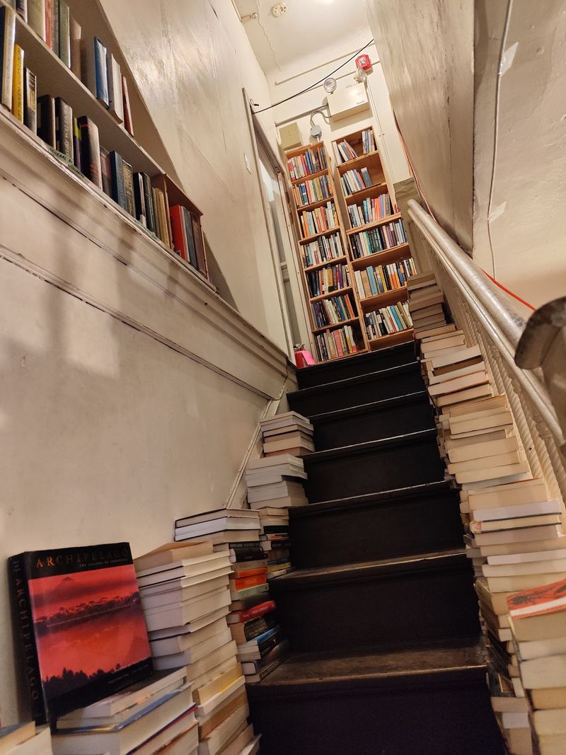 Two Floors Of Stacks, And Yes, The Stairs Count Two Floors Of Stacks, And Yes, The Stairs Count
