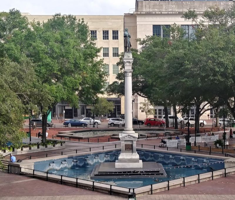 Two Fountains Add A Calming Soundtrack To The Space Two Fountains Add A Calming Soundtrack To The Space
