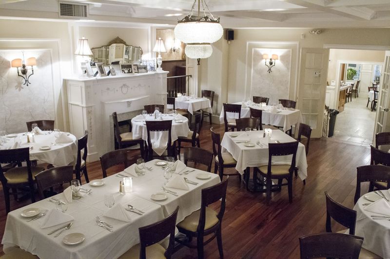 Two Townhouses Turned Into One Big Dining Room Party