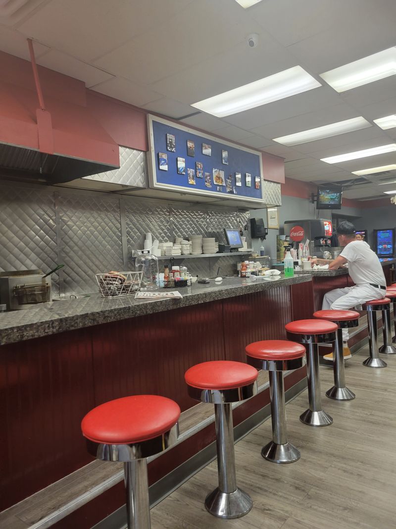 Open Grill Seating Where You Watch Your Food Being Made