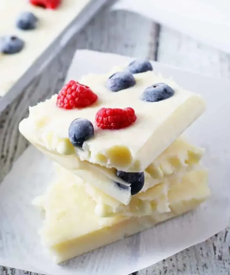 Grand Finale Frozen Yogurt Bark