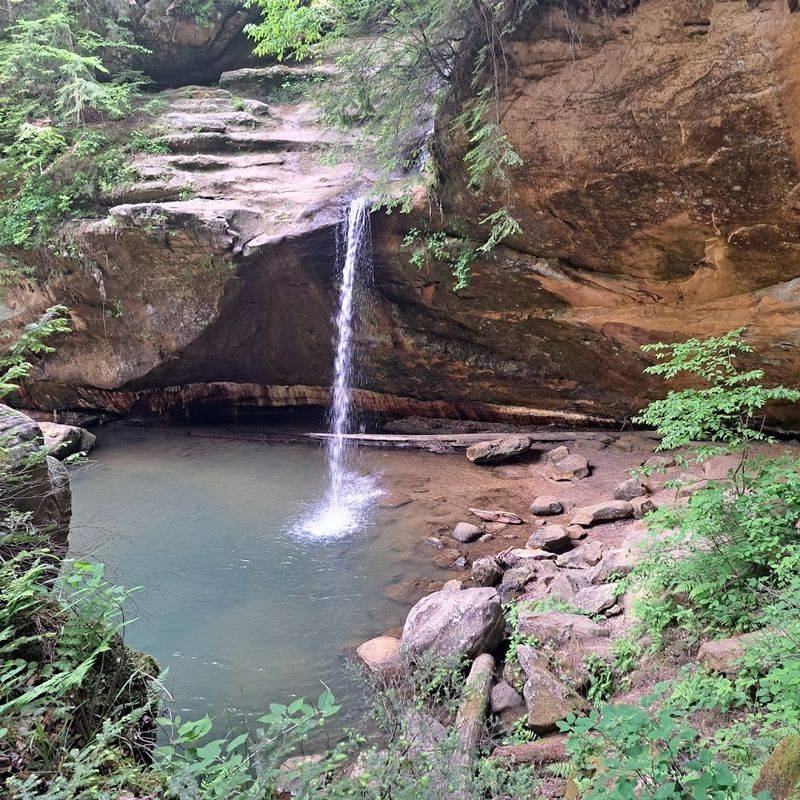 Middle Falls at Old Man's Cave, Logan, Ohio