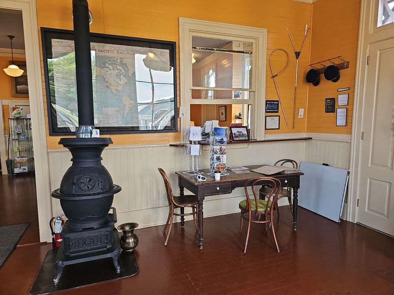 Upstairs, A Station Agent Once Called This Home