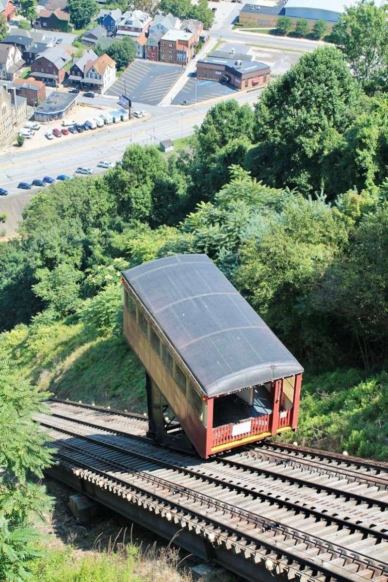 The Cars Can Transport Full-Sized Vehicles Up the Hill