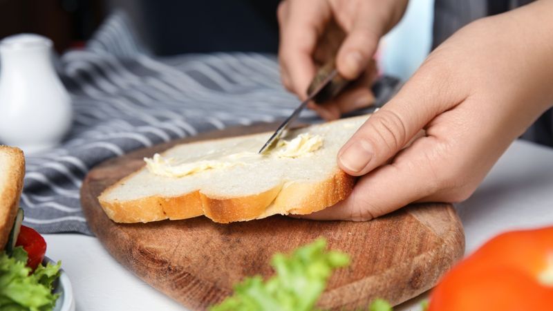 Applying Condiments Directly to the Bread