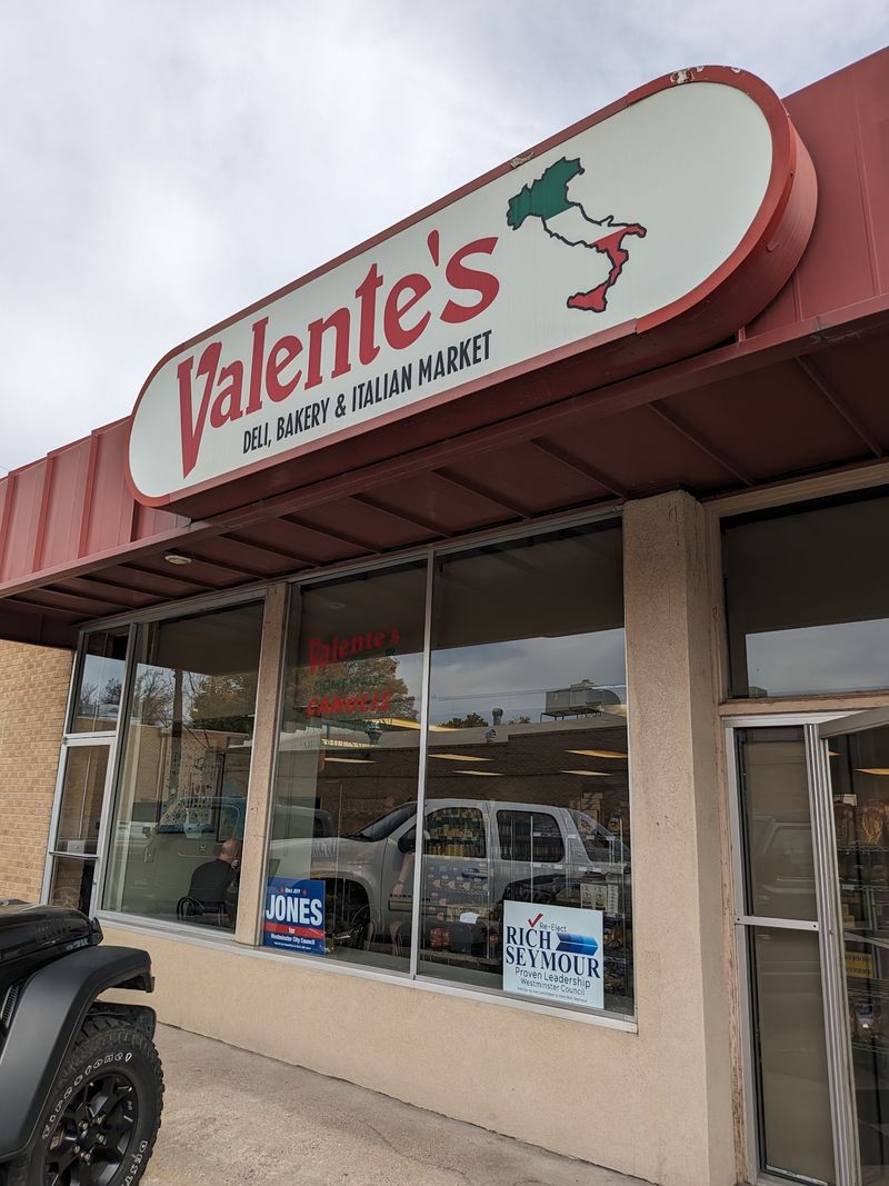 Valente's Deli, Bakery and Italian Market, Westminster Valente's Deli, Bakery and Italian Market, Westminster