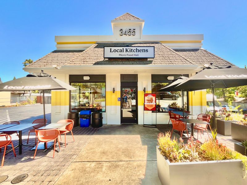 Sweet Onion Burger By Alvin Cailan (Local Kitchens)