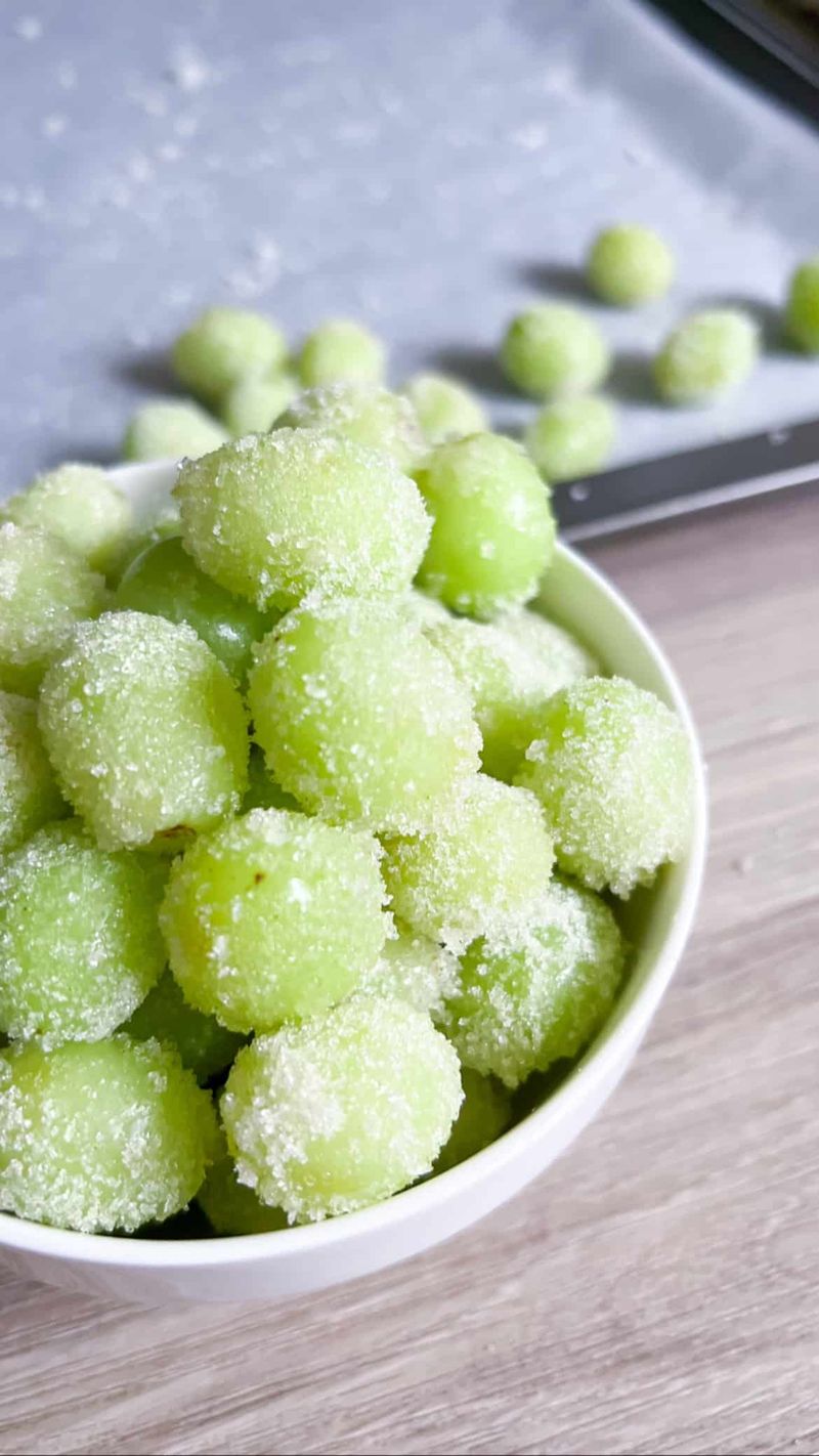 Frozen Grapes: Nature's Candy Popsicles