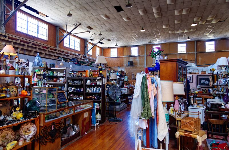 Vendor Booths Bursting With Old and Odd Finds