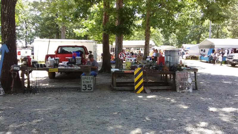 Vendor Rows Seem To Go On Forever