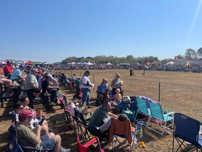 Vendors Line The Grounds