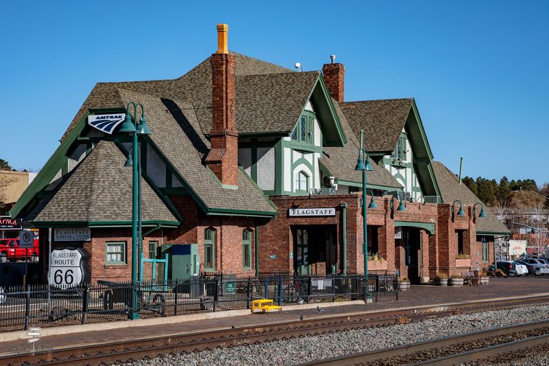 Amtrak Southwest Chief, Flagstaff Through Northern Arizona