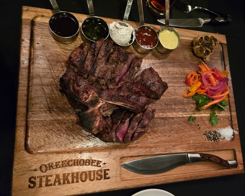 Okeechobee Steakhouse — dry-aged steak