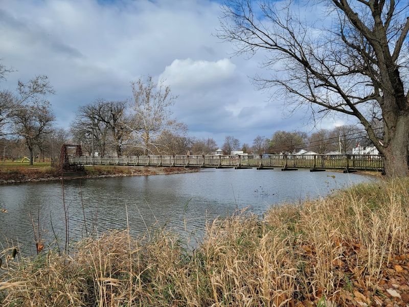 The Park That Surrounds The Bridges