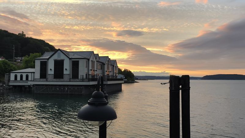 Views Of Commencement Bay And Mount Rainier