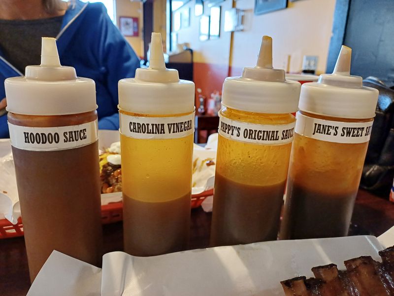 Four sauces, zero confusion