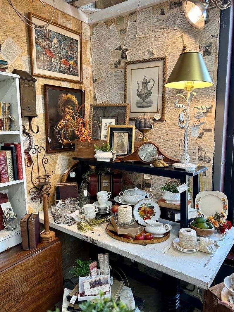 Vintage Finds Fill Every Corner Vintage Finds Fill Every Corner