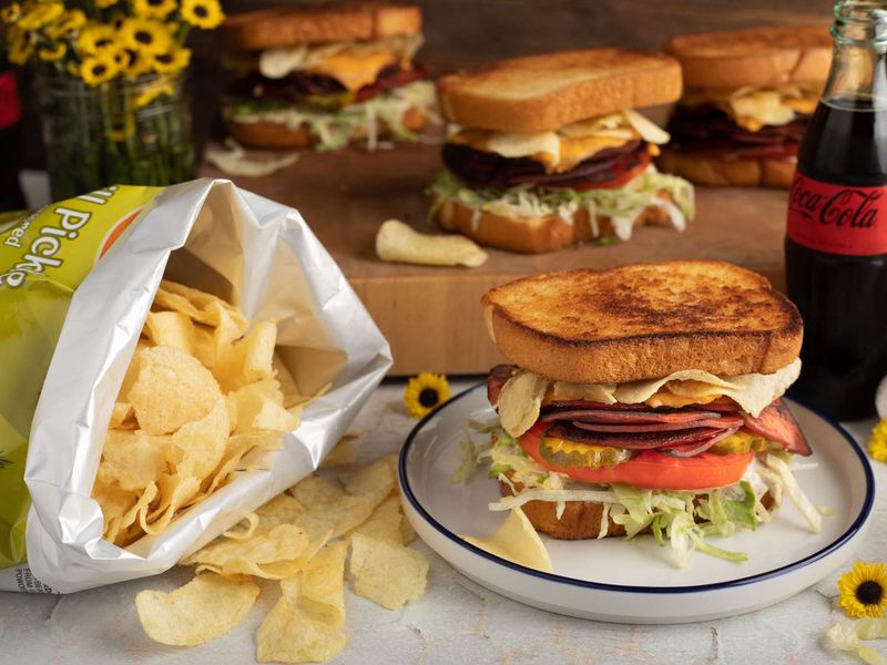 Tennessee's Fried Bologna Sandwich