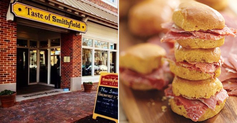 Virginia’s Country Ham Biscuits At This Roadside Diner Are Unforgettable And Will Keep You Coming Back