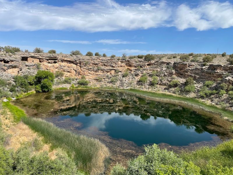 Visit Montezuma Well Near Rimrock, Arizona