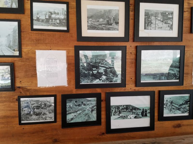 The Historical Photographs And Educational Displays On Site