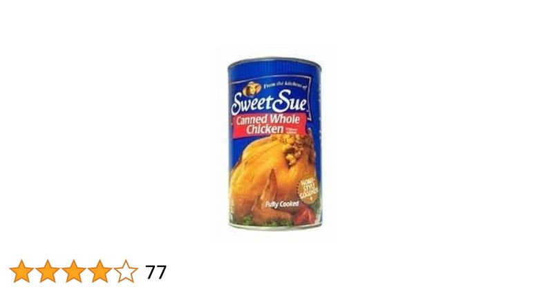 WORST: Canned Whole Chicken
