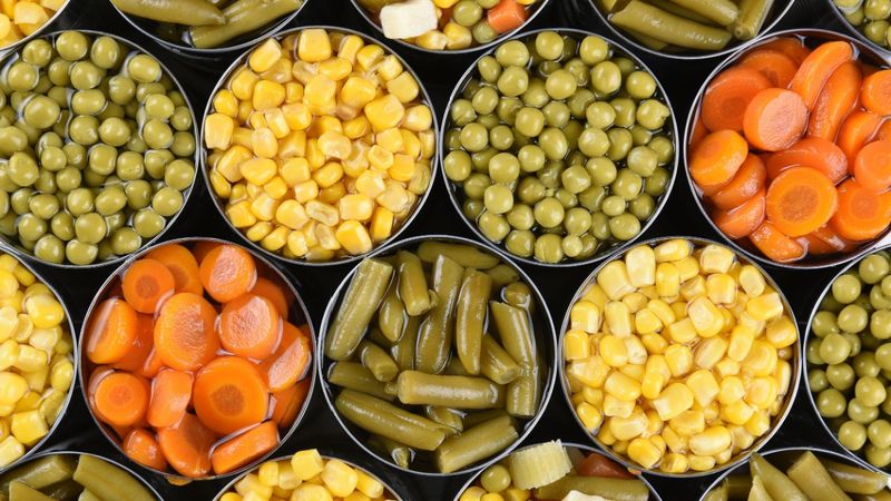 WORST: Canned Salad Vegetables