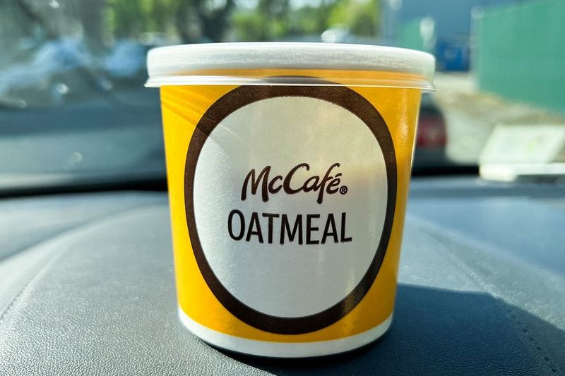 WORST: Plain McDonald's Oatmeal