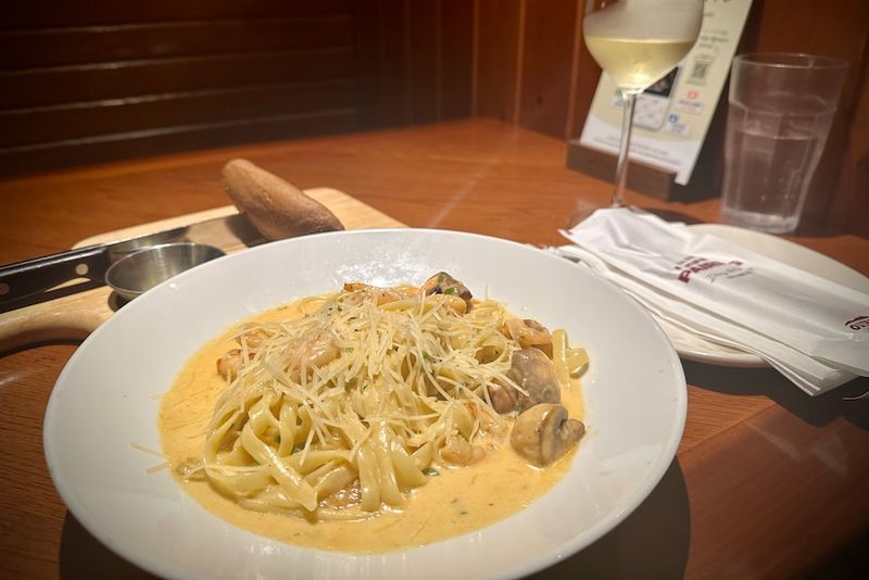 AVOID: Queensland Chicken & Shrimp Pasta