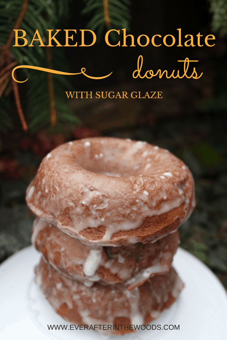 easy cake like chocolate donuts