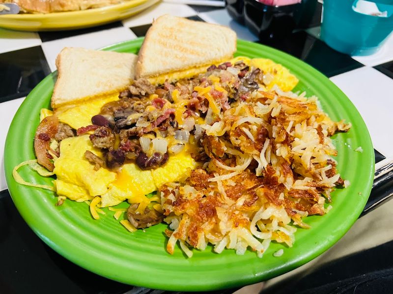 Waffle Bowls And Omelettes Keep The Menu Interesting