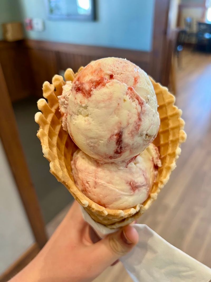 Waffle Cones and Bowls Made Fresh In-House Waffle Cones and Bowls Made Fresh In-House
