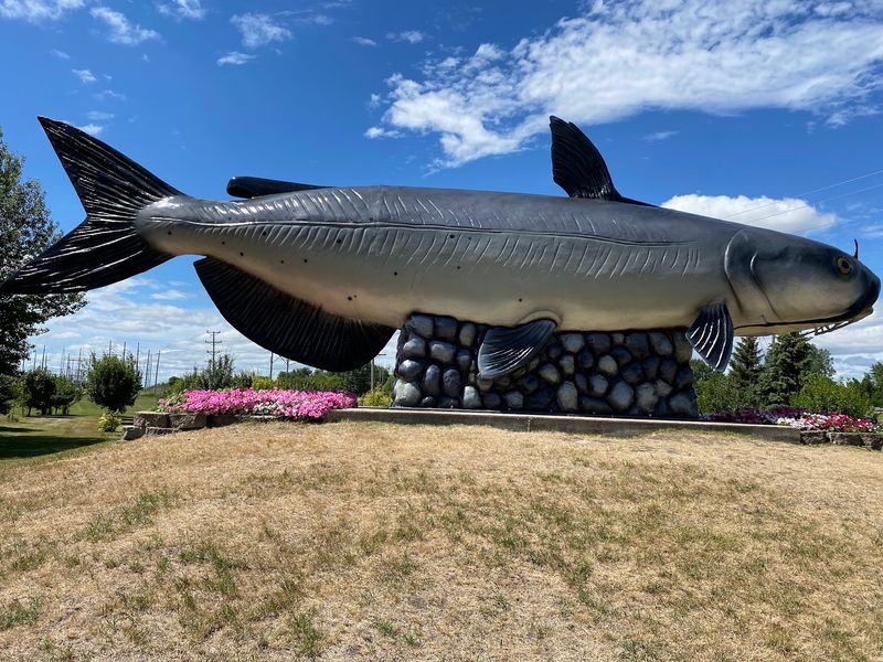 Wahpeton's Whopper Of A Catfish Wahpeton's Whopper Of A Catfish