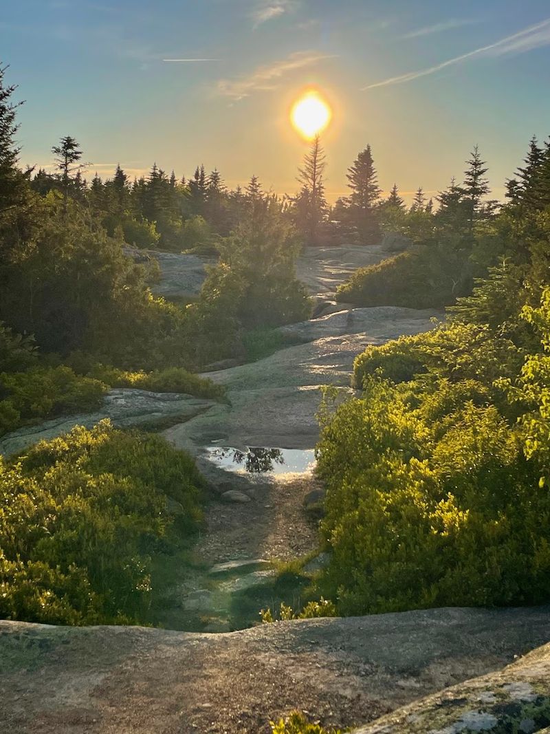 Walk Along The Cadillac Summit Loop Trail Walk Along The Cadillac Summit Loop Trail