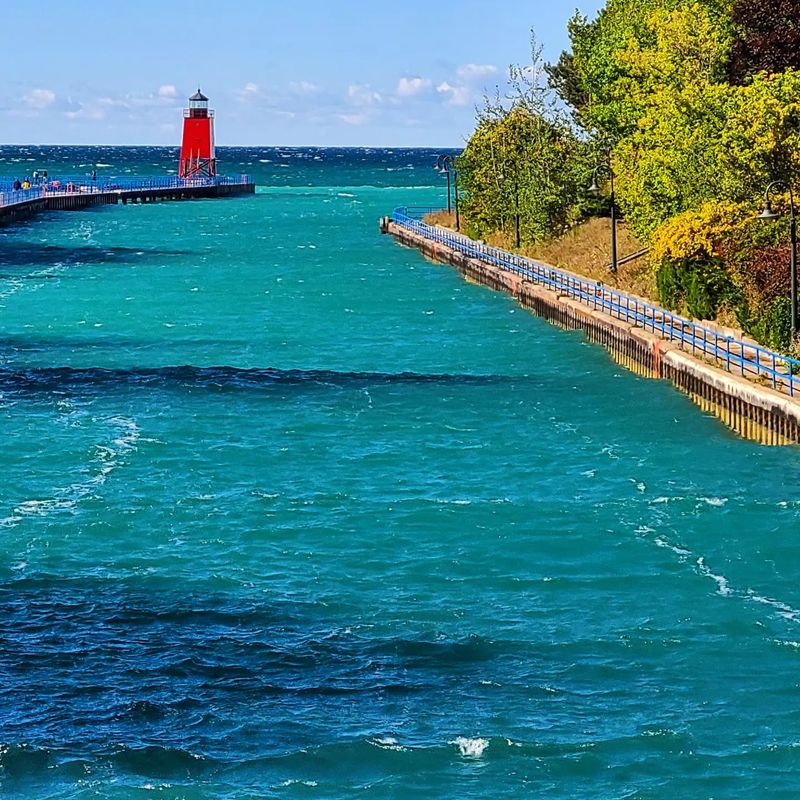 Walk Out To The South Pier Lighthouse