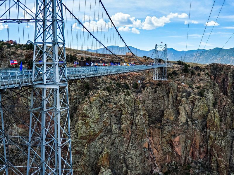 Walking Across America's Highest Suspension Bridge