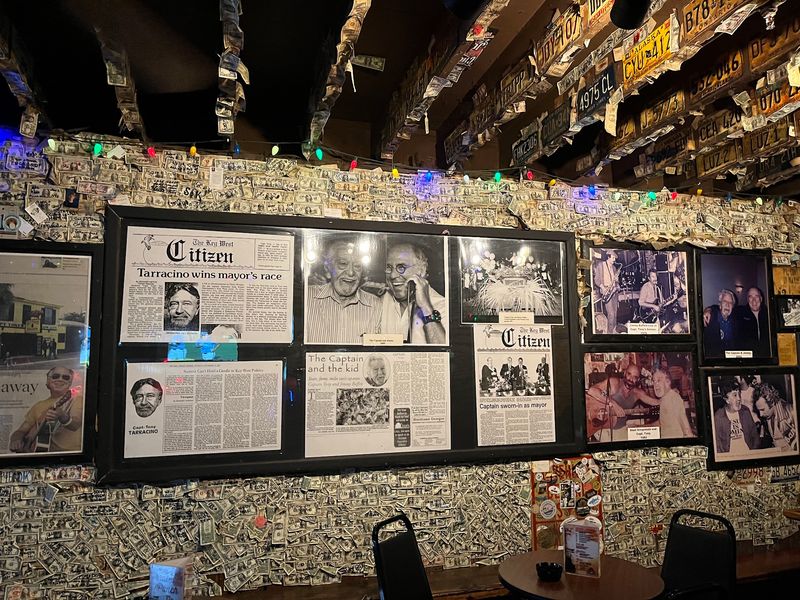 Walls And Ceilings Covered In Dollar Bills