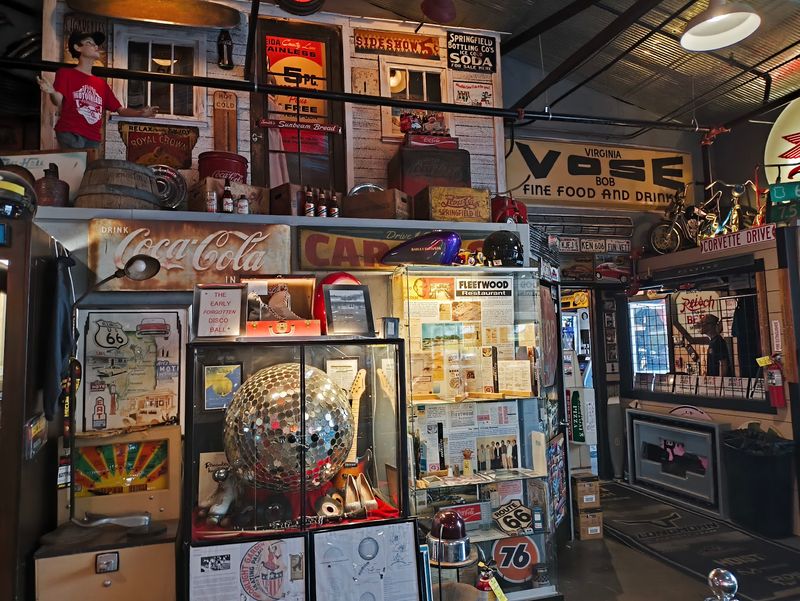 Walls, Ceilings, And Corners Crammed With Memorabilia